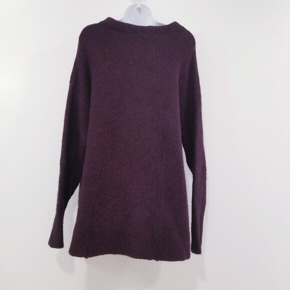 Free People Fuzzy Pullover Oversized Sweater Long Sleeves - Picture 6 of 10
